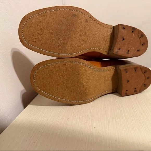 Vintage Texas Longhorn Royalette Campus Boots Size 6 1/2M - Picture 5 of 6